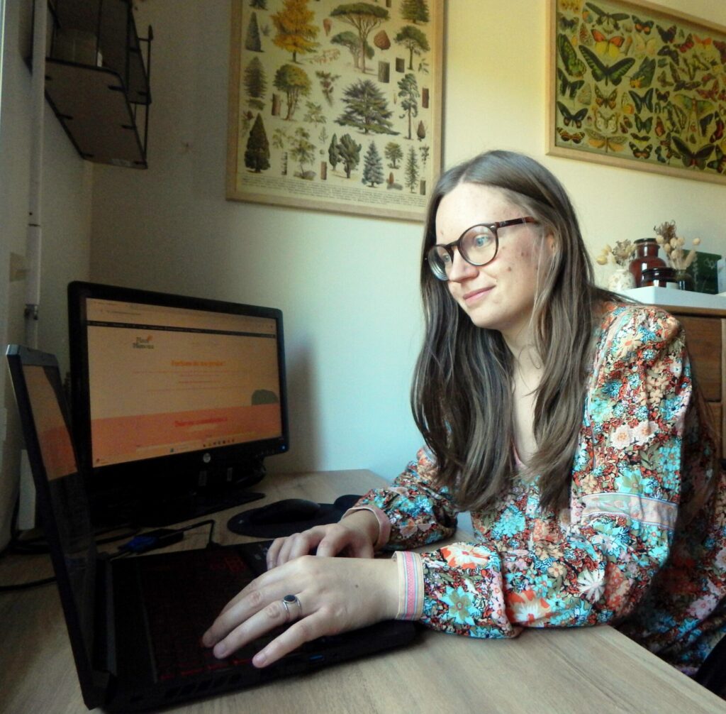 Ophélie Bayart-Devulder développeuse web, Pixel Mimosa